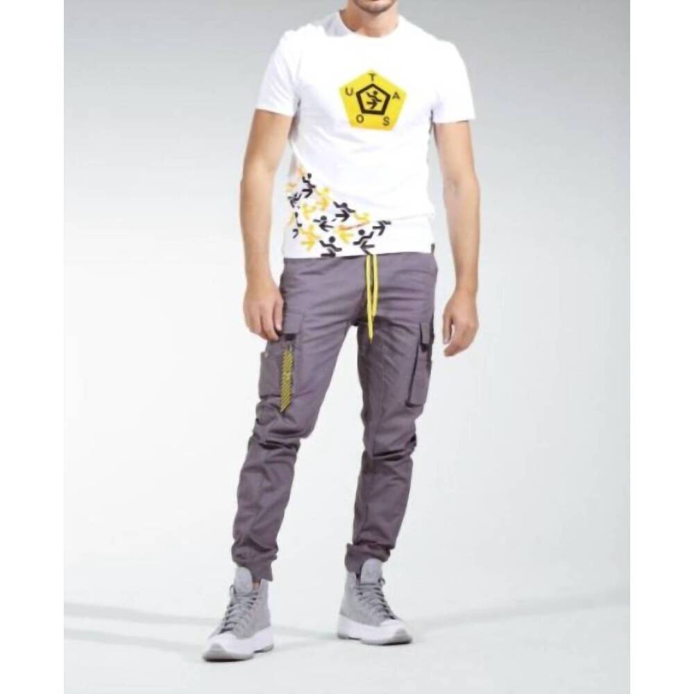 NEW THE ATHLETIC SIDE OF US logo printed t-shirt – organic cotton unisex tee in - Picture 6 of 9